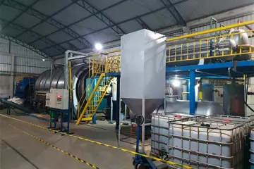 Estrutura da usina do Projeto Pirolise - imagem 1